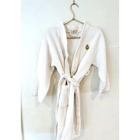 Bal a Versailles Bathrobe Womens - Paris France - White Kimono Style Tie Closure - Picture 1 of 10